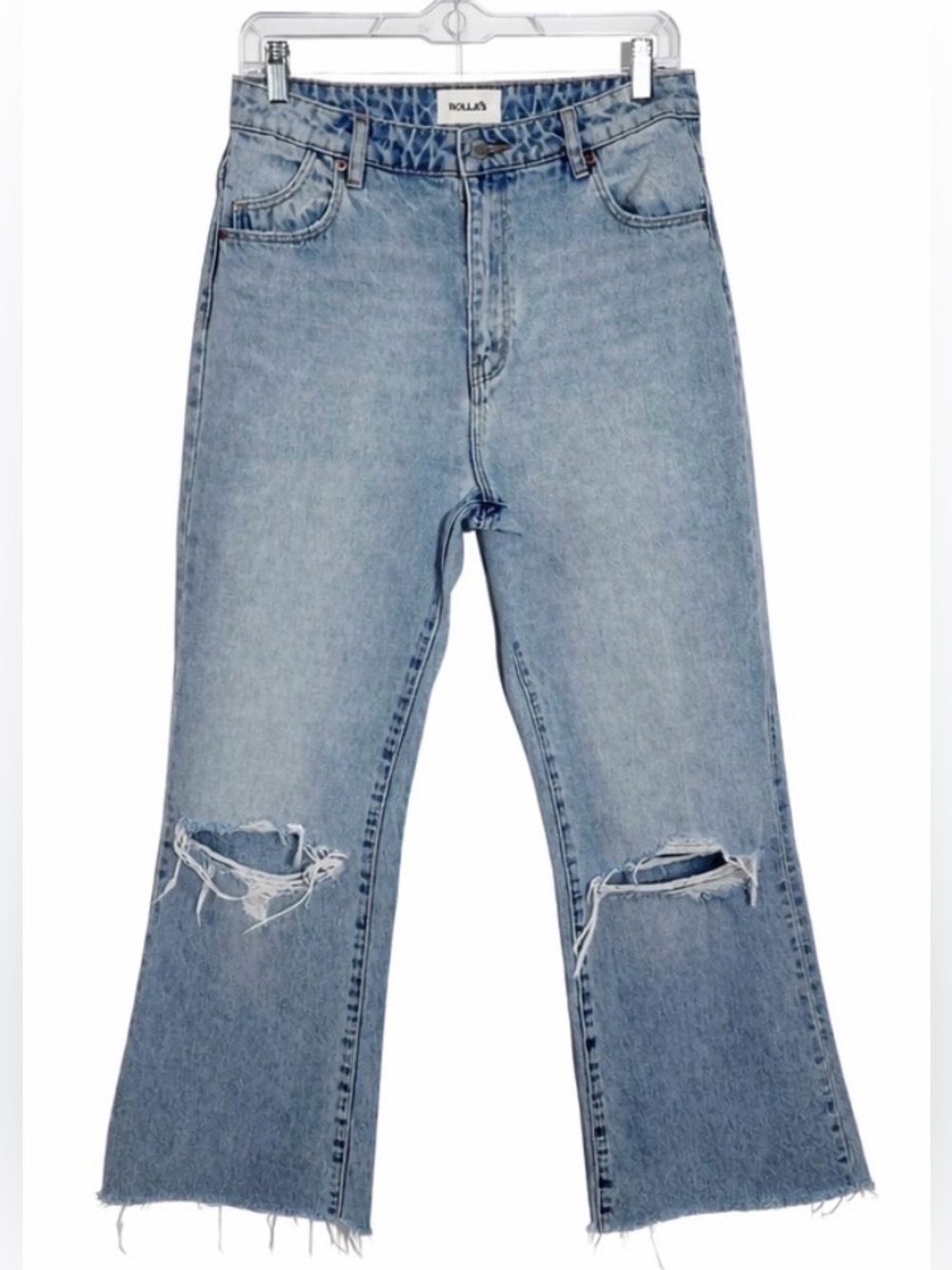 Rolla’s Eastcoast Crop High Rise Kick Flare Jeans Size 29